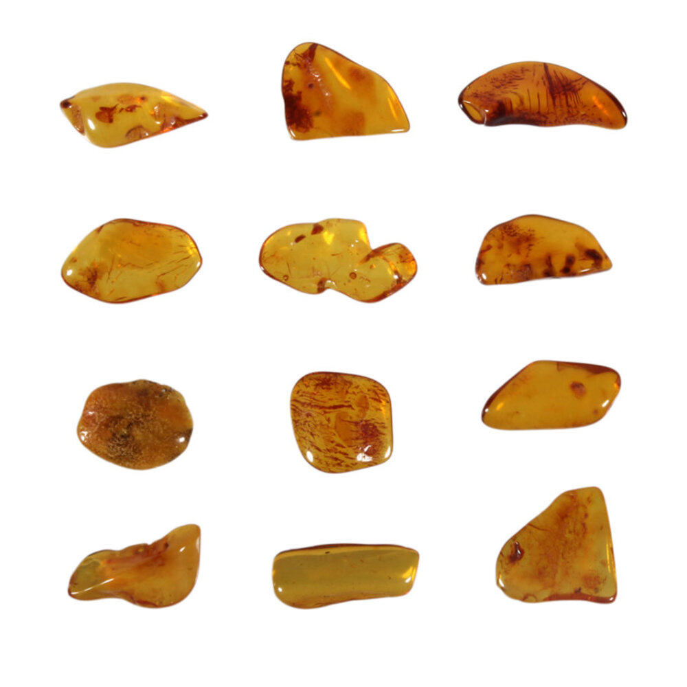 Barnsteen gepolijst 0,2 - 0,5 gram