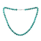 Amazoniet (Russisch) ketting 8 mm kralen