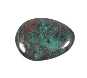 Chrysocolla steen plat gepolijst Chrysocolla steen plat gepolijst