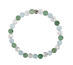 Armband allergie & huid 18 cm | 6 mm kralen Armband allergie & huid 18 cm | 6 mm kralen