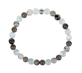Armband hoogsensitiviteit 18 cm | 6 mm kralen Armband hoogsensitiviteit 18 cm | 6 mm kralen