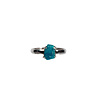 Zilveren ring cavansiet maat 17 3/4 | gezet 0,8 x 0,6 cm Zilveren ring cavansiet maat 17 3/4 | gezet 0,8 x 0,6 cm