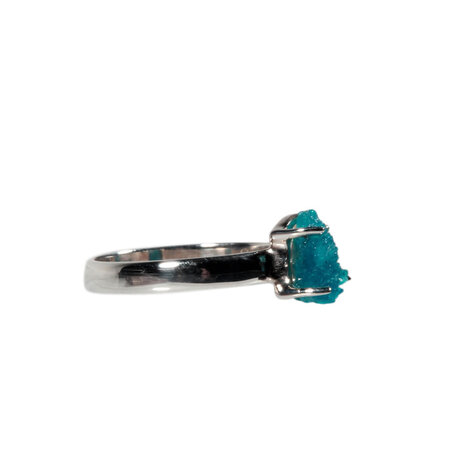 Zilveren ring cavansiet maat 17 3/4 | gezet 0,8 x 0,6 cm Zilveren ring cavansiet maat 17 3/4 | gezet 0,8 x 0,6 cm