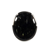 Zilveren ring nuummiet maat 18 | ovaal 2,3 x 1,9 cm Zilveren ring nuummiet maat 18 | ovaal 2,3 x 1,9 cm