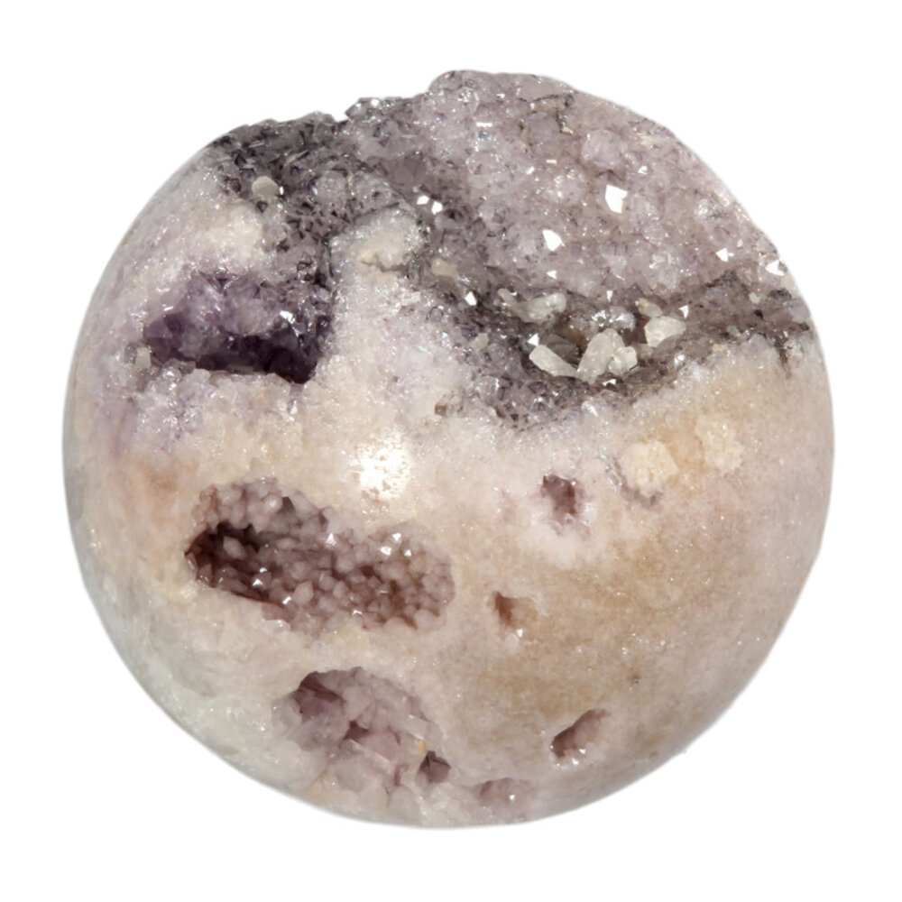 Amethist (roze) cluster bol 99 mm | 1098 gram