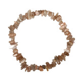 Maansteen (roze) armband split