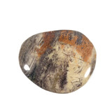 Jaspis (zilverblad) steen plat gepolijst Jaspis (zilverblad) steen plat gepolijst