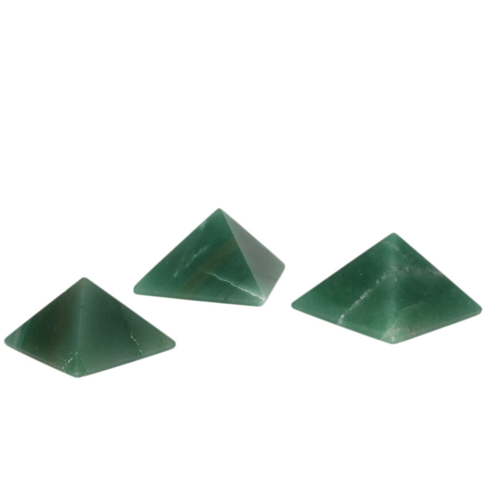 Aventurijn piramide 3,7 - 4,5 cm Aventurijn piramide 3,7 - 4,5 cm
