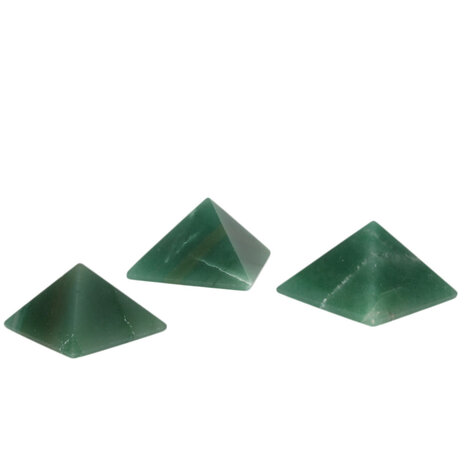 Aventurijn piramide 3,7 - 4,5 cm Aventurijn piramide 3,7 - 4,5 cm