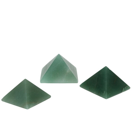 Aventurijn piramide 3,7 - 4,5 cm Aventurijn piramide 3,7 - 4,5 cm