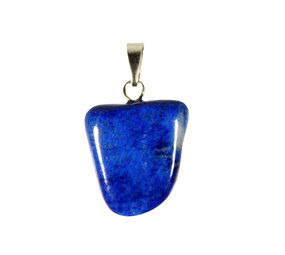 Lapis lazuli hanger met 14k gouden oogje Lapis lazuli hanger met 14k gouden oogje