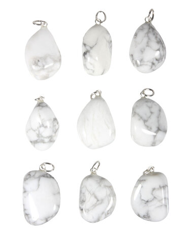 Howliet hanger met zilveren oogje Howliet hanger met zilveren oogje