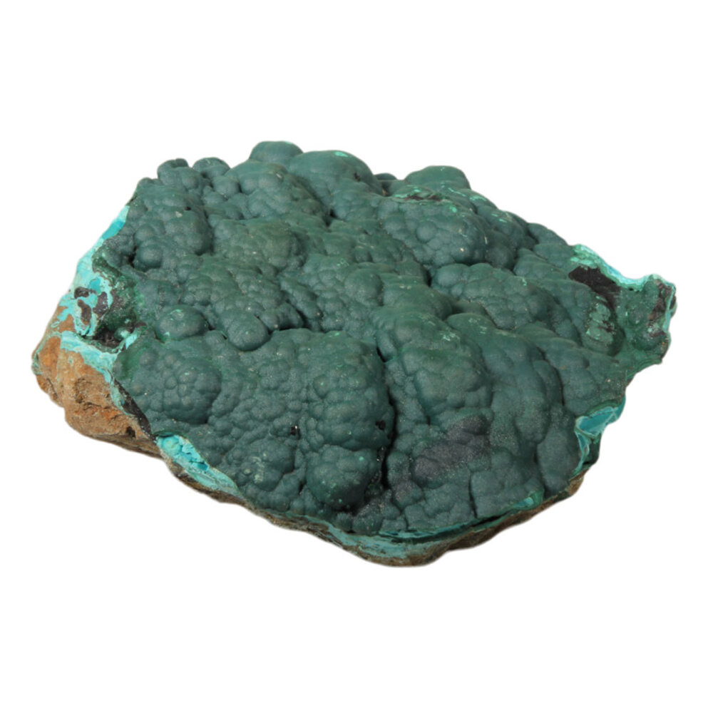 Malachiet met chrysocolla ruw 18 x 16 x 7 cm | 2122 gram Malachiet met chrysocolla ruw 18 x 16 x 7 cm | 2122 gram