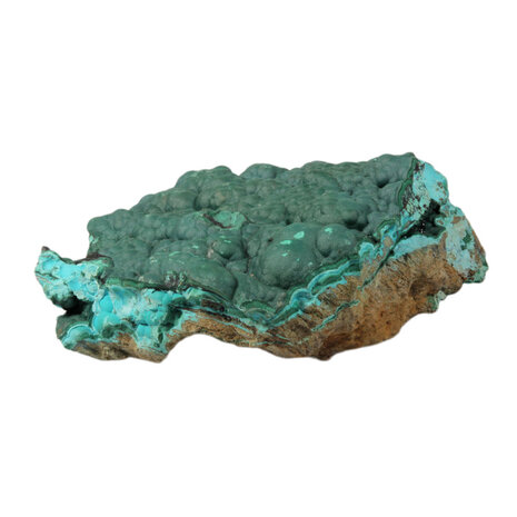 Malachiet met chrysocolla ruw 18 x 16 x 7 cm | 2122 gram Malachiet met chrysocolla ruw 18 x 16 x 7 cm | 2122 gram