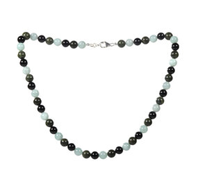 Ketting sterrenbeeld weegschaal 8 mm kralen