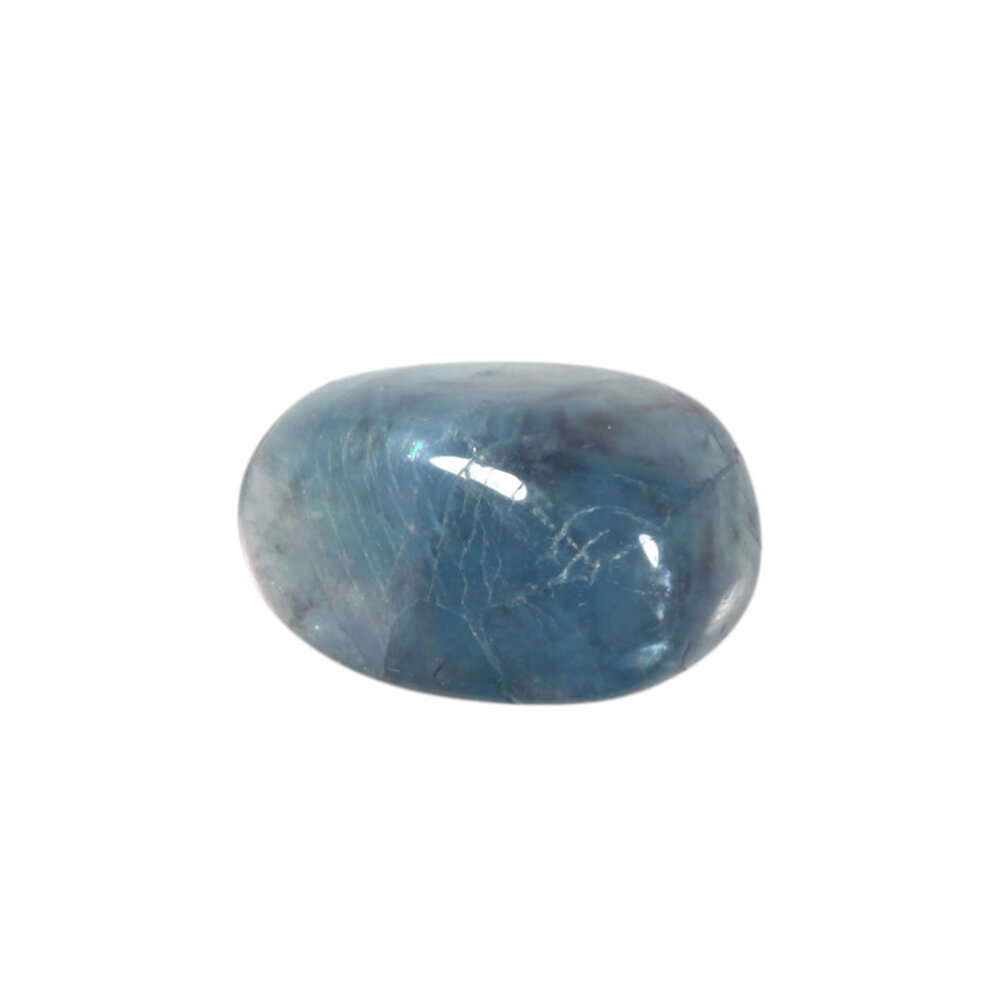 Fluoriet (blauw) steen getrommeld 5 - 10 gram Fluoriet (blauw) steen getrommeld 5 - 10 gram