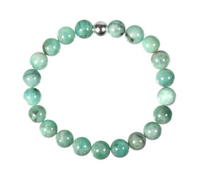 Smaragd armband A-kwaliteit 18 cm | 8 mm kralen