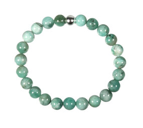 Smaragd armband A-kwaliteit 20 cm | 8 mm kralen