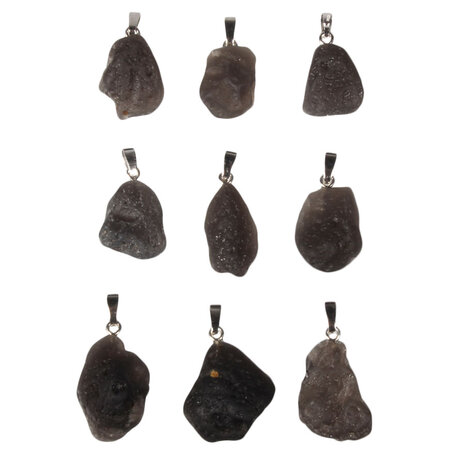 Cintamani hanger met zilveren oogje