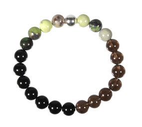 Armband spier- en rugpijn 18 cm | 8 mm kralen Armband spier- en rugpijn 18 cm | 8 mm kralen
