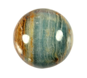 Aragoniet (blauw) bol 40 mm Aragoniet (blauw) bol 40 mm