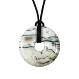 Agaat (boom) hanger donut 3 cm Agaat (boom) hanger donut 3 cm