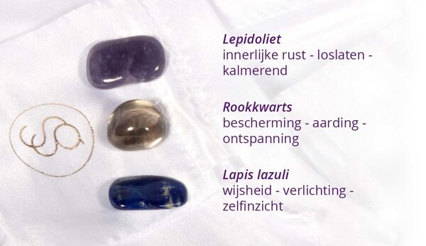 Edelsteen set goede nachtrust Edelsteen set goede nachtrust