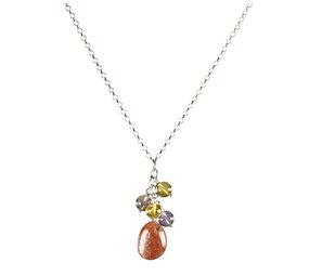 Zilveren ketting tros positieve energie en levensvreugde Zilveren ketting tros positieve energie en levensvreugde