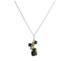 Zilveren ketting tros reuma en fibromyalgie Zilveren ketting tros reuma en fibromyalgie