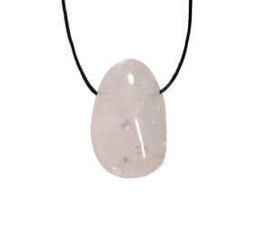 Opaal (girasol) roze hanger doorboord Opaal (girasol) roze hanger doorboord