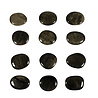 Goud obsidiaan steen plat gepolijst Goud obsidiaan steen plat gepolijst