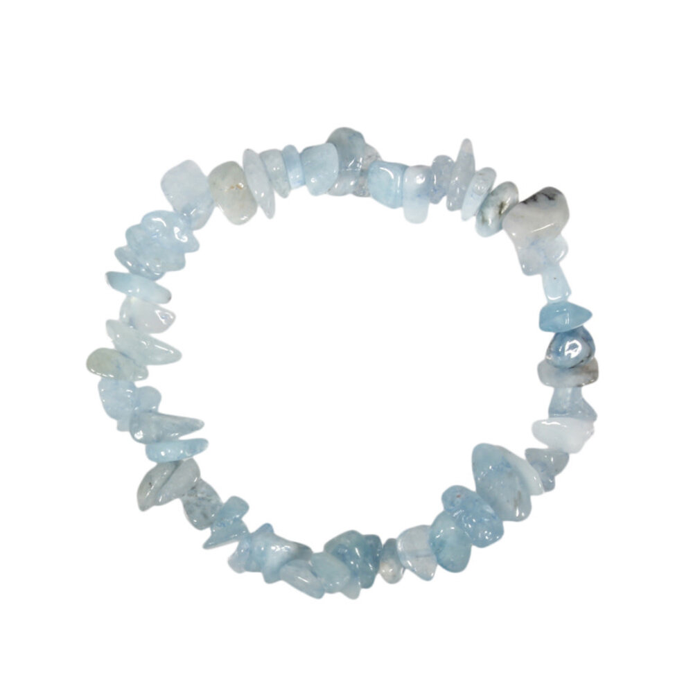 Aquamarijn (blauw) armband split