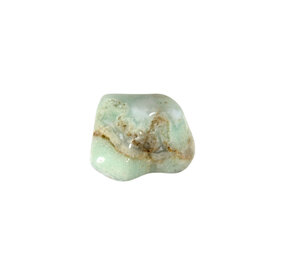Chrysopraas steen getrommeld 5 - 10 gram Chrysopraas steen getrommeld 5 - 10 gram