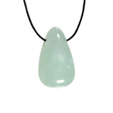 Calciet (groen) hanger A-kwaliteit doorboord Calciet (groen) hanger A-kwaliteit doorboord