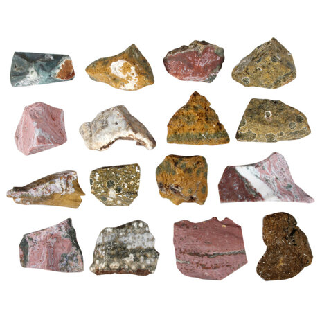 Jaspis (oceaan) ruw 25 - 50 gram Jaspis (oceaan) ruw 25 - 50 gram