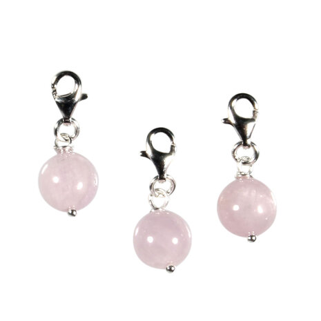 Zilveren bedeltje kunziet rond Zilveren bedeltje kunziet rond