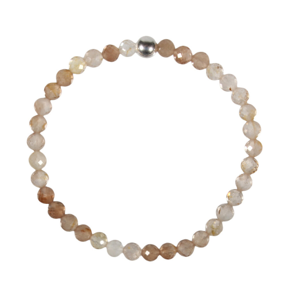 Goudtopaas armband facet 18 cm | 5 mm kralen Goudtopaas armband facet 18 cm | 5 mm kralen