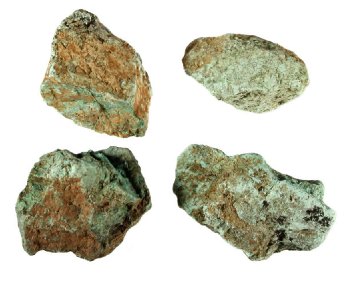 Turkoois ruw 250 - 400 gram