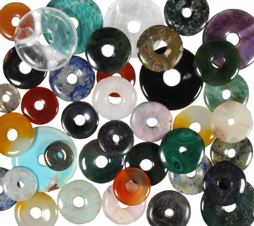 Donut hangers B-keus assorti (per 10 stuks)