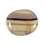 Fluoriet (regenboog) steen plat gepolijst klein Fluoriet (regenboog) steen plat gepolijst klein