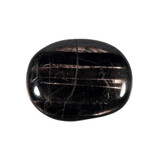 Hyperstheen steen plat gepolijst klein Hyperstheen steen plat gepolijst klein