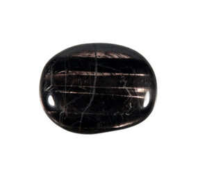 Hyperstheen steen plat gepolijst klein Hyperstheen steen plat gepolijst klein