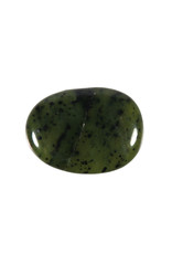 Jade steen plat gepolijst klein