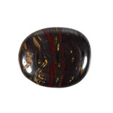 Tijgerijzer steen plat gepolijst klein Tijgerijzer steen plat gepolijst klein