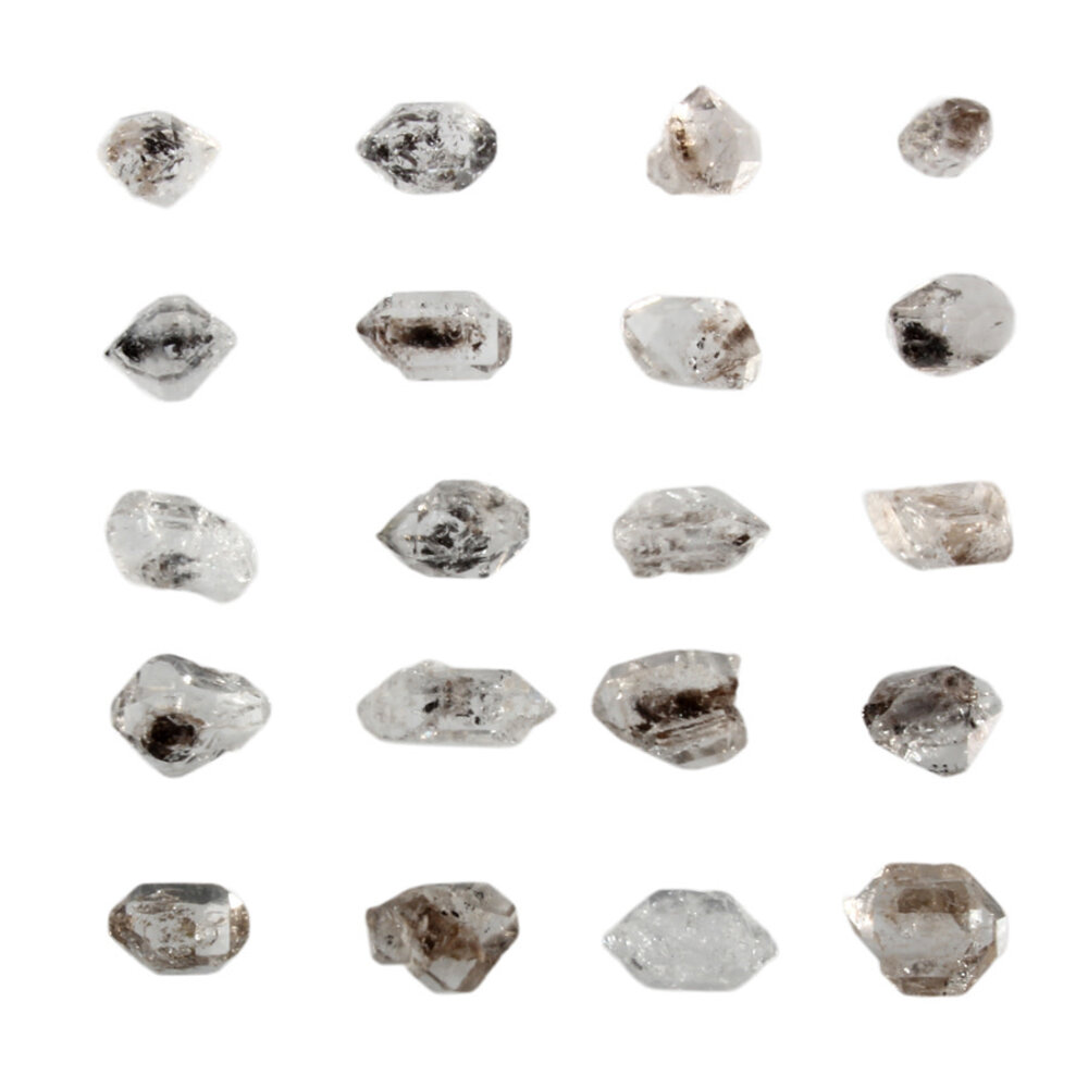 Herkimer diamant 0,5 - 1 gram