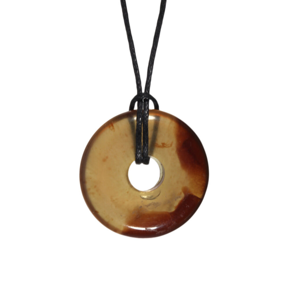 Barnsteen hanger donut 2,9 - 3,3 cm Barnsteen hanger donut 2,9 - 3,3 cm