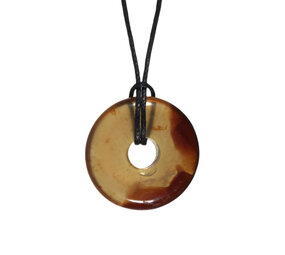 Barnsteen hanger donut 2,9 - 3,3 cm Barnsteen hanger donut 2,9 - 3,3 cm