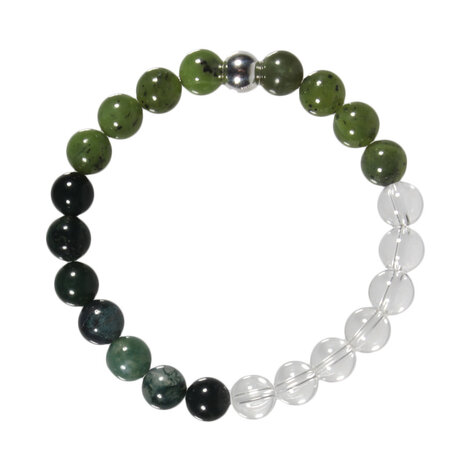 Armband geluk & voorspoed 18 cm | 8 mm kralen