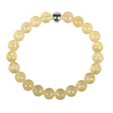 Calciet (oranje/geel) armband 18 cm | 8 mm kralen Calciet (oranje/geel) armband 18 cm | 8 mm kralen