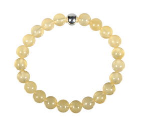 Calciet (oranje/geel) armband 18 cm | 8 mm kralen Calciet (oranje/geel) armband 18 cm | 8 mm kralen